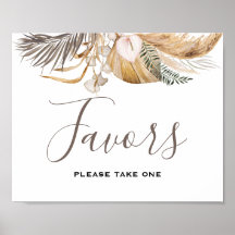 Minimale Leaf Boho Floral Bruiloft