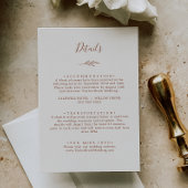 Minimale lebben | Boho Cream — Kaart met details