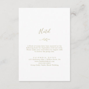 Minimale lebben   Gold Hotel Enclosure Kaart