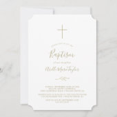 Minimale lebben | Goudbaptisme Kaart (Voorkant)