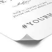 Minimale lebben | Grijze delen Het teken van de Li Poster (Hoek)