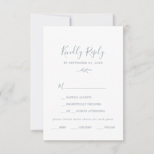 Minimale lebben | Keuze uit het menu Stustblauw RS (Voorkant)