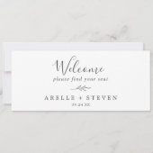 Minimale lebben | Koptekst donkergrijze zitplaats (Achterkant)