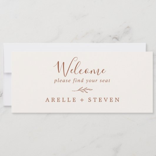 Minimale lebben | Koptekst van de Boho Cream-start (Achterkant)