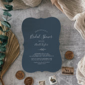 Minimale lebben | Leistblauw Vrijgezellenfeest Kaart