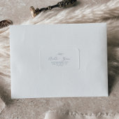 Minimale lebben | Stamblauwe Adresetiketten Etiket