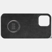 Minimale lederen blik Zilveren Ringen Case-Mate iPhone Case (Achterkant (horizontaal))