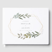 Minimale ledergeneratie en goudgeometrisch terrori gastenboek (Voorkant)