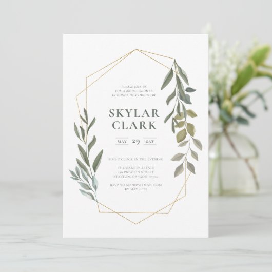 Minimale ledergeneratie en goudgeometrisch terrori kaart (Staand voorkant)