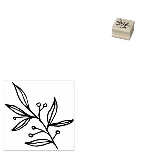 Minimale ledertrekkerij rubberstempel (Gestempeld)