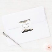 Minimale legant vierkante sticker (Envelop)