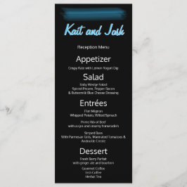 Minimale legante Fab Style Wedding Menu
