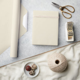 Minimale legante vaste pasta Linen White Cadeaupapier
