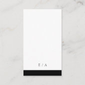 Minimale legante website Modern QR Code Wedding Informatiekaartje (Achterkant)