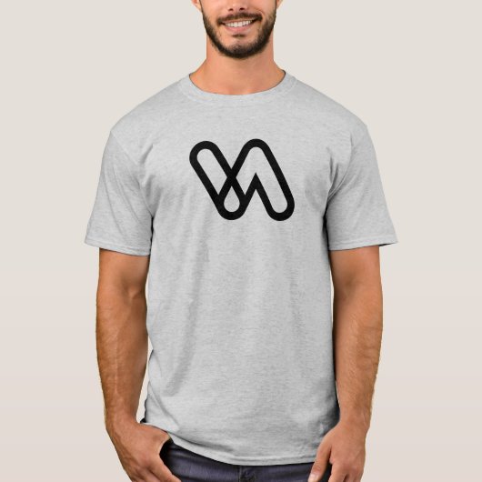 Minimale Letter VA Klassiek  T-shirt (Voorkant)
