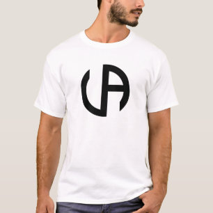 Minimale Letter VA Klassiek T-shirt