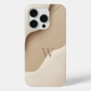Minimale Letter W Hoesje – Esthetisch Monogram