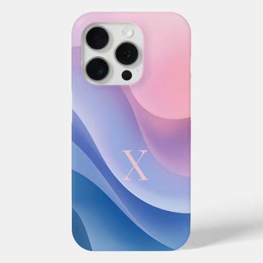 Minimale Letter X Hoesje – Modern Monogram Ontwerp (Achterkant)