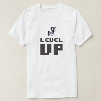 Minimale Level Up Gamer T-shirt