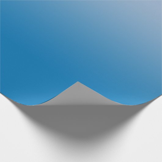 Minimale lichtblauw tot donkerblauw verloop cadeaupapier (Hoek)