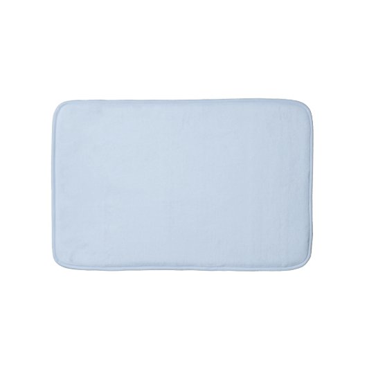 Minimale lichtblauwe, heldere, elegante moderne badmat (Voorkant)