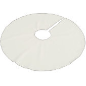 Minimale lichte crème, vaste elegante chic kerstboom rok (Gekanteld)