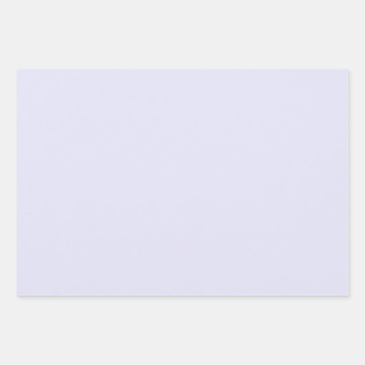 Minimale lichte Lila, zachte Paarse kleuren WR Inpakpapier Vel (Voorkant 2)