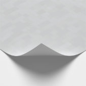 Minimale lichtgrijze abstracte moderne patroonchic cadeaupapier (Hoek)
