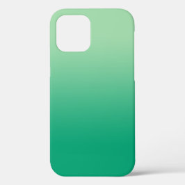 Minimale lichtgroene tot donkergroene gradiënt Case-Mate iPhone case