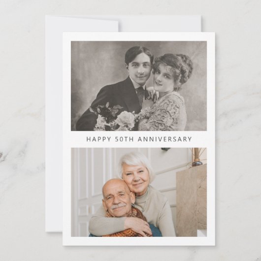 Minimale liefdesdag kaart (Achterkant)