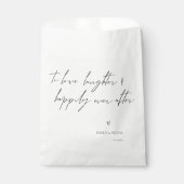 Minimale liefdeslacht gelukkig altijd tijdens het  bedankzakje (Voorkant)