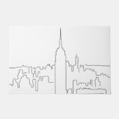 Minimale lijn New York City Deurmat (Voorkant)