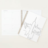 Minimale lijn New York City Planner (Display)