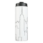 Minimale lijn New York City Thermosbeker (Voorkant)
