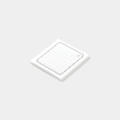 Minimale lijnen sticky notes afdrukbaar | Eenvoudi (Schuin)