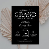 Minimale Logo hier Groot Open Business Kaart