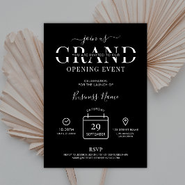 Minimale Logo hier Groot Open Business Kaart