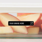 Minimale Logo Tamper Proof Skinny Waterproof Label (Aangebracht)