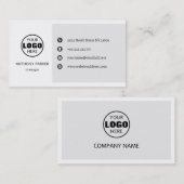 Minimale Logo Visitekaartje (Voorkant / Achterkant)