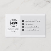 Minimale Logo Visitekaartje (Voorkant)