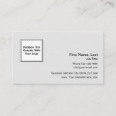 Minimale Logo Visitekaartjes (Voorkant)