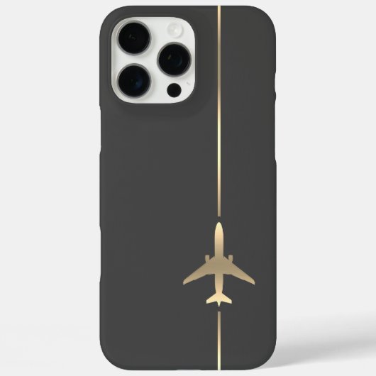 Minimale luchtvaart Case-Mate iPhone case (Achterkant)