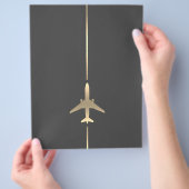 Minimale luchtvaart flyer (Hand)