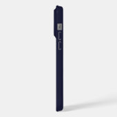Minimale luchtvaart iPhone hoesje (Linkerkant)