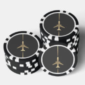 Minimale luchtvaart poker chips (Opstapeling)