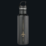 Minimale Luchtvaart roestvrij stalen waterfles Waterfles<br><div class="desc">Minimale Luchtvaart roestvrij stalen waterfles</div>