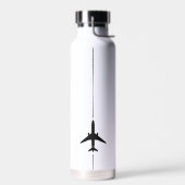 Minimale luchtvaart waterfles (Links)