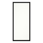 Minimale Luxale Boutique Black/Ivory Reclamekaart (Achterkant)