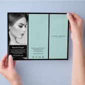 Minimale Luxale Boutique Black/Mint Brochure (Hand)