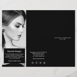 Minimale Luxale Boutique Black/White Brochure